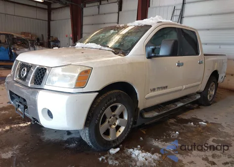 2006 Nissan Titan Se из США, поврежденный, VIN 1N6AA07BX6N567902